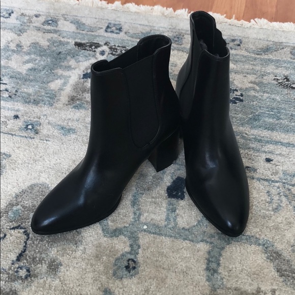 BRAND NEW black booties - Picture 1 of 3